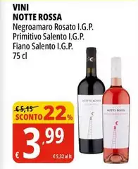 Notte rossa - Vini