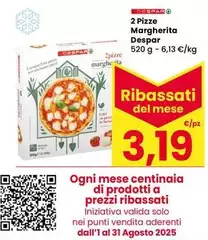 Despar - 2 Pizze Margherita