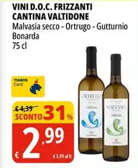 Cantina valtidone - Vini D.O.C. Frizzanti