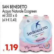 San Benedetto - Acqua Naturale Ecogreen