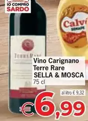 Sella & mosca - Vino Carignano Terre Rare