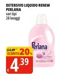 Perlana - Detersivo Liquido Renew