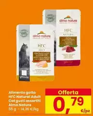 Almo Nature - Alimento Gatto Natural Adult Cat Gusti Assortiti