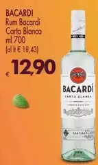 Bacardi - Rum  Carta Blanca