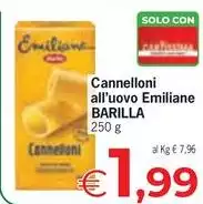 Barilla - Cannelloni All'Uovo Emiliane