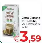 Foodness - Caffè Ginseng