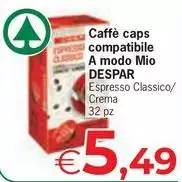 Despar - Caffè Caps Compatibile A Modo Mio