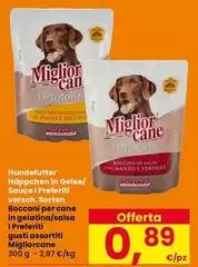 Morando - Bocconi Per Cane In Gelefini/salsa I Preferiti Gusti Assortiti