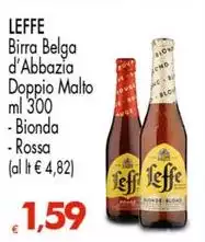 Leffe - Birra Belga D'abbazia Doppio Malto