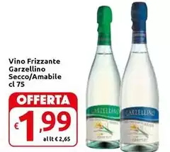 Garzellino - Vino Frizzante  Secco/Amabile
