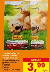 Purina - Crocchette Cane Gusti Assortiti Friskies
