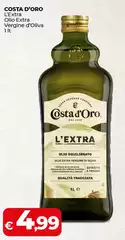 Costa d'Oro - L'Extra Olio Extra Vergine D'Oliva