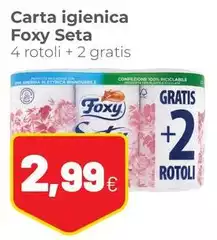 Foxy - Carta Igienica Seta
