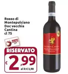 Cantinè - Rosso Di Montepulciano DOC