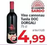 Dorgali - Vino Cannonau Tunila DOC