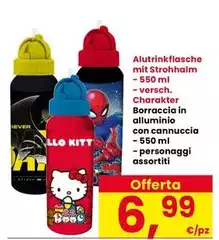 Bose - Borraccia In Alluminio Con Cannuccia