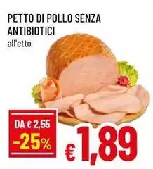 Petto Di Pollo Senza Antibiotici