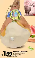 San francesco - Prosciutto Crudo Stagionato