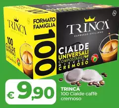 Trinca - 100 Cialde Caffè Cremoso