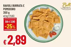 Belli - Ravioli Burrata E Pomodoro