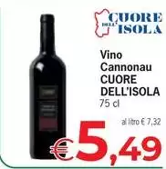 Cuore dell'isola - Vino Cannonau