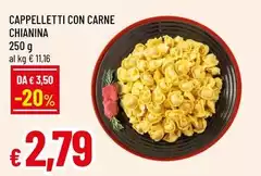 Cappelletti -  Con Carne Chianina