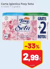 Foxy - Carta Igienica Seta