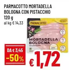 Parmacotto - Mortadella Bologna Con Pistacchio