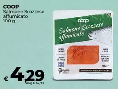 Coop - Salmone Scozzese Affumicato