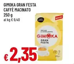 Gimoka - Gran Festa Caffè Macinato