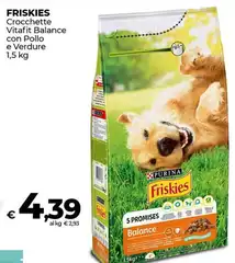 Friskies - Crocchette Vitafit Balance Con Pollo E Verdure