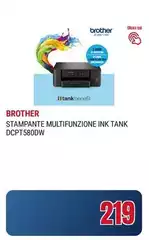 Brother - Stampante Multifunzione Ink Tank DCPT580DW 