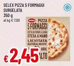 Selex - Pizza 5 Formaggi Surgelata