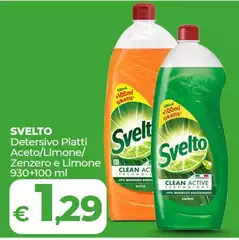 Svelto - Detersivo Piatti Aceto