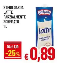 Sterilgarda - Latte Parzialmente Scremato