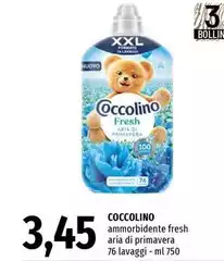 Coccolino - Ammorbidente Fresh Aria Di Primavera