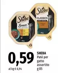 Sheba - Patè Per Gatto
