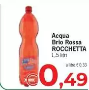 Rocchetta - Acqua Brio Rossa