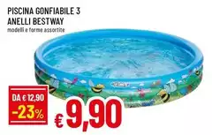 Bestway - Piscina Gonfiabile 3 Anelli