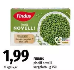 Findus - Piselli Novelli Surgelato
