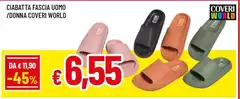 Coveri - Ciabatta Fascia Uomo / Donna