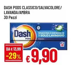 Dash - Pods Classico/Salvacolore/Lavanda/Ambra