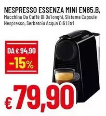 Nespresso - Essenza Mini EN85.B.