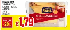 Rana - Sfogliagrezza Lasagne Fresche All'Uovo