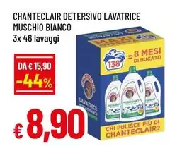 Chanteclair -  Detersivo Lavatrice Muschio Bianco