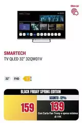 Smartech - Tv Qled 32" 32QW01V 