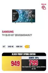 Samsung - Tv Qled 65" QE65Q60DAUXZT 