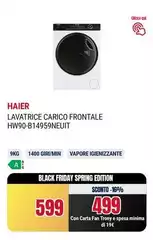 Haier - Lavatrice Carico Frontale HW90-B14959NEUIT