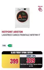 Hotpoint - Ariston Lavatrice Carica Frontale NFR79W IT