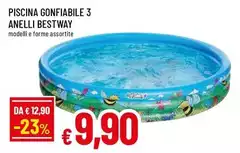 Bestway - Piscina Gonfiabile 3 Anelli